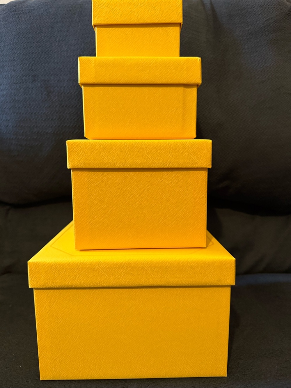 Swarovski set of 4 empty boxes
